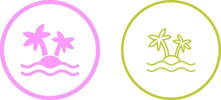 Island Vector Icon