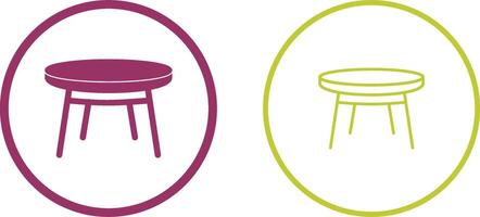 Small Table Vector Icon