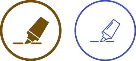 Highlights Marker Vector Icon