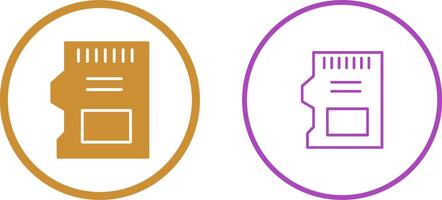 SD Card Vector Icon