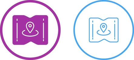 Map and Location Vector Icon