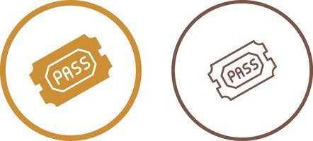 Passes Vector Icon