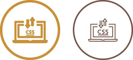 CSS Laptop Vector Icon