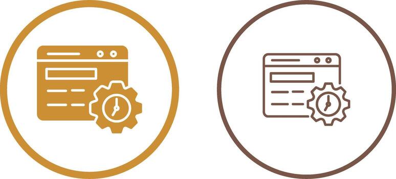Speed Optimization Vector Icon