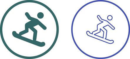 Snowboard Vector Icon