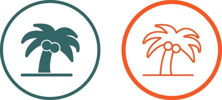 Coconut Tree, Vector Icon