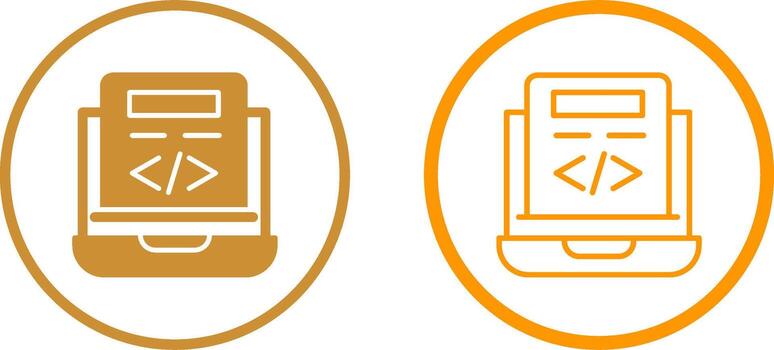 Coding Vector Icon
