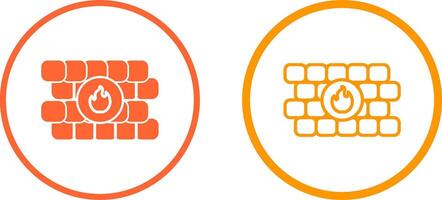 FireWall Vector Icon