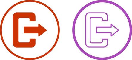 Logout Vector Icon