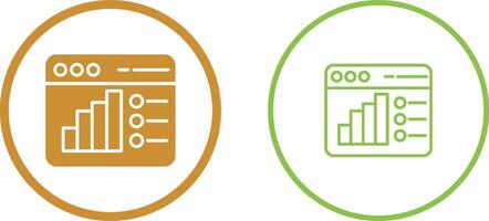 Web Analysis Vector Icon