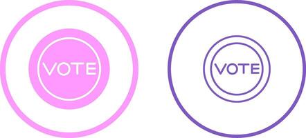 Vote Link Vector Icon