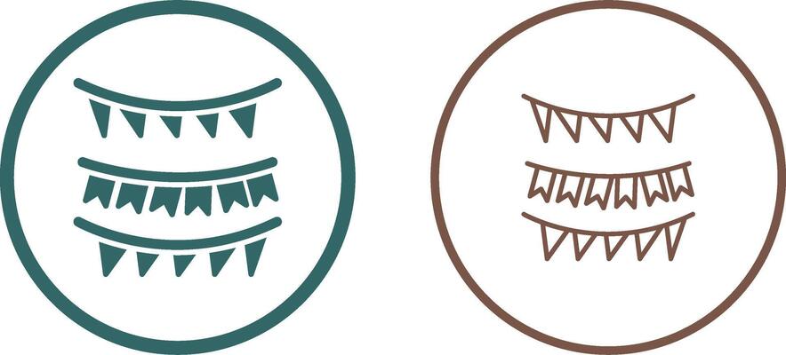 Garlands Vector Icon