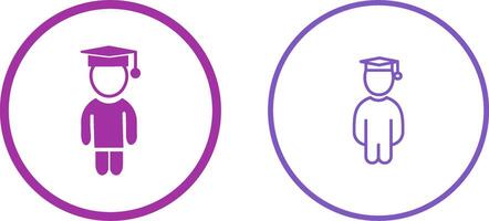 Student Standing Vector Icon