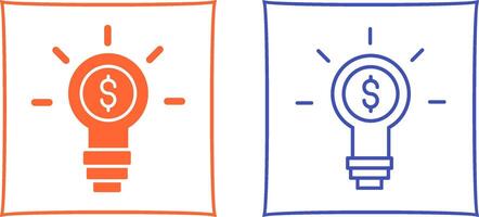 icono de vector de idea