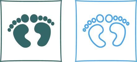 Feet Vector Icon