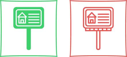 Billboard Vector Icon