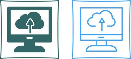 Cloud Backup Vector Icon