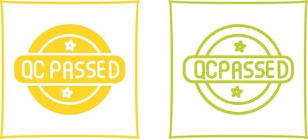 QC Passed Vector Icon