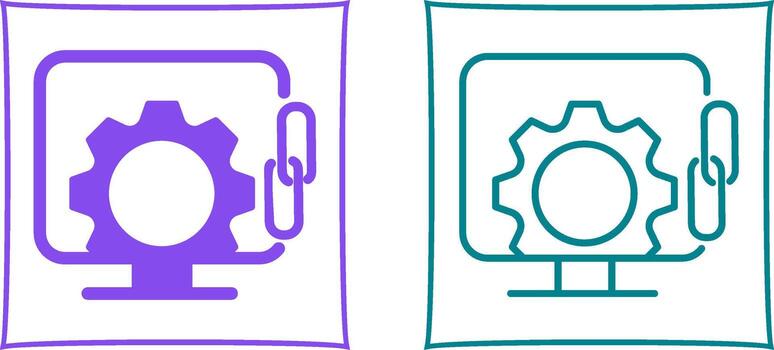 Link Optimization Vector Icon