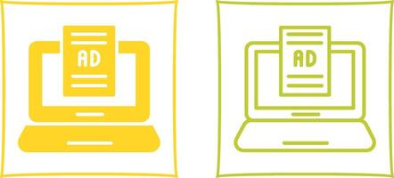 Internet Ads Vector Icon