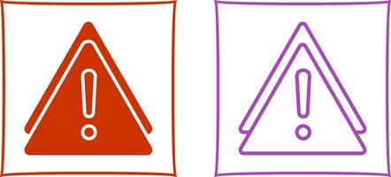 Warning Sign Vector Icon