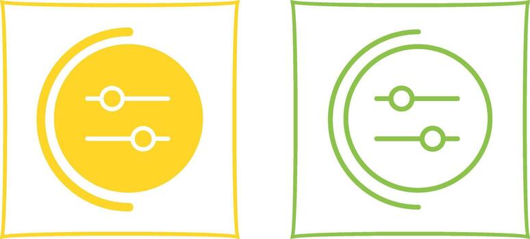 icono de vector de botón