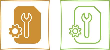 Configuration Vector Icon