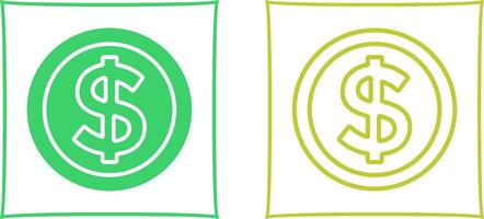 Dollar Symbol Vector Icon