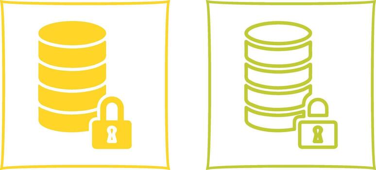 cifrado datos vector icono