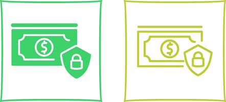 Secure Money Vector Icon