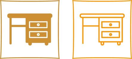 Table with Drawers I Vector Icon