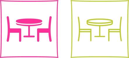 Dining Table Vector Icon