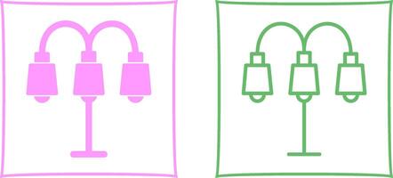 Lamp with stand Vector Icon