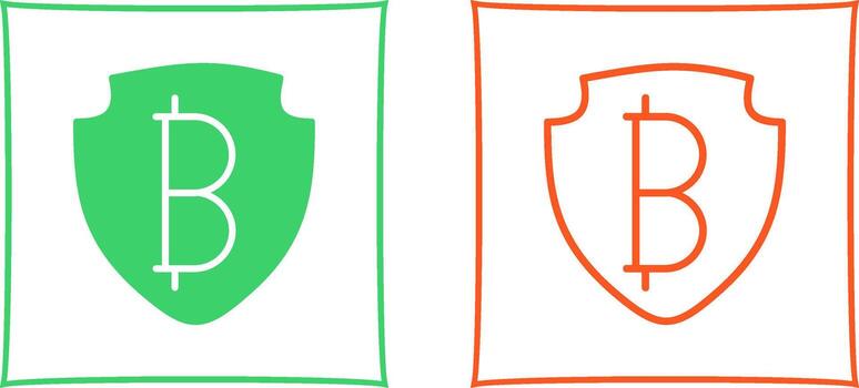 icono de vector de escudo