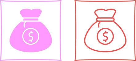 Money Bag Vector Icon