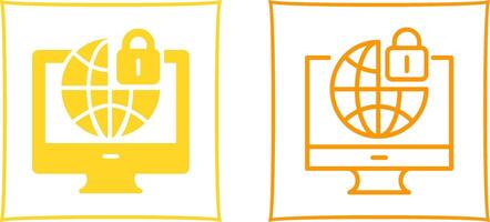 Internet Security Vector Icon