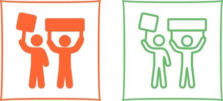 Protester Vector Icon