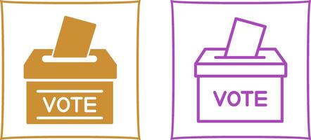 Ballot Vector Icon