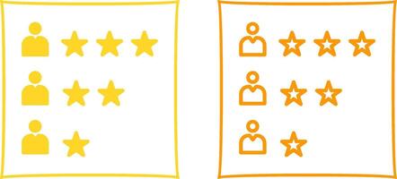 Rating Vector Icon