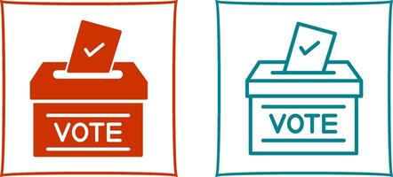 Ballot Vector Icon