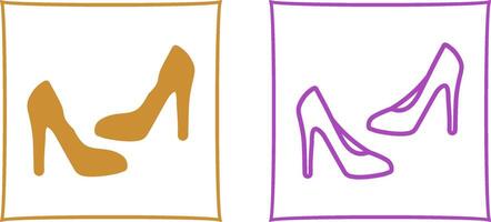 icono de vector de tacones