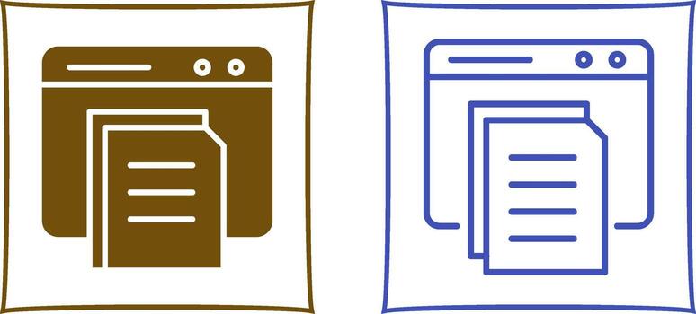 Document Vector Icon