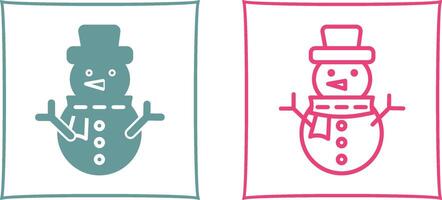Snowman Vector Icon