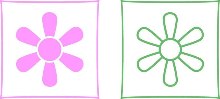 icono de vector de margarita