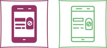 Do Not Disturb Vector Icon