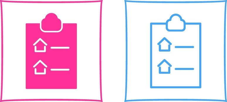 List Vector Icon