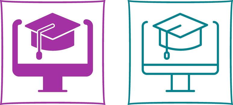 Elearning Vector Icon