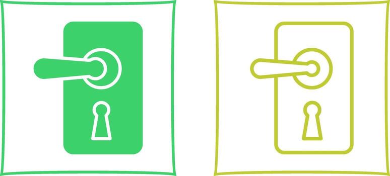 icono de vector de puerta