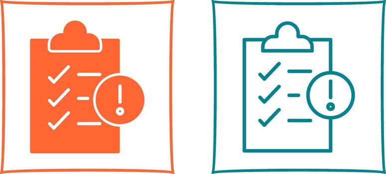 icono de vector fallido de retorno