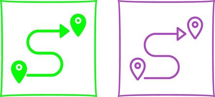 Route Vector Icon